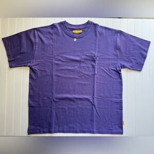 Yellow Label Co. Essentials Pocket T-Shirt - Purple - Size XL